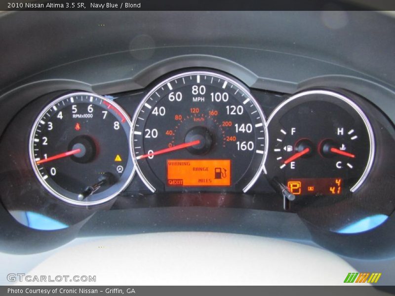 Navy Blue / Blond 2010 Nissan Altima 3.5 SR