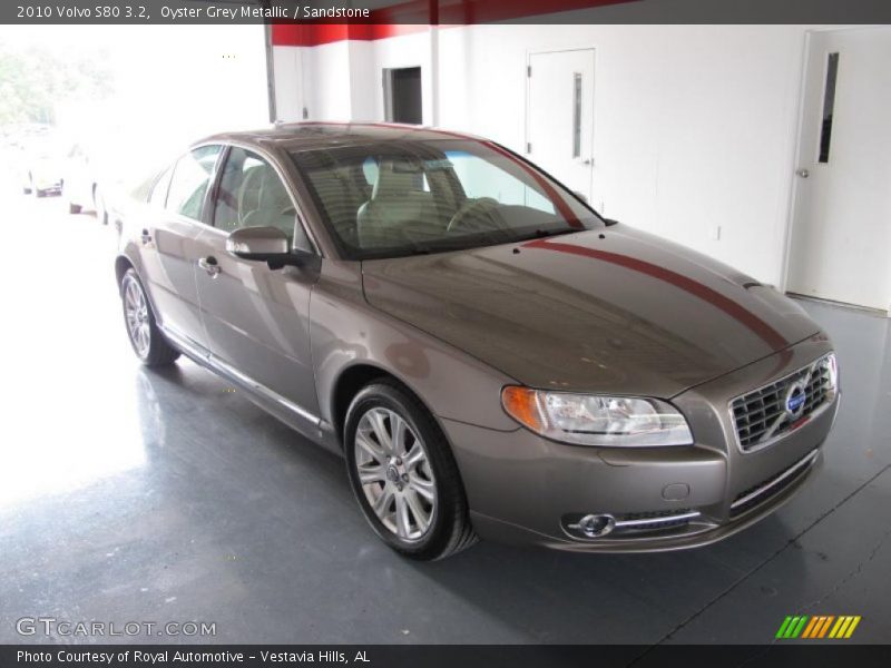 Oyster Grey Metallic / Sandstone 2010 Volvo S80 3.2