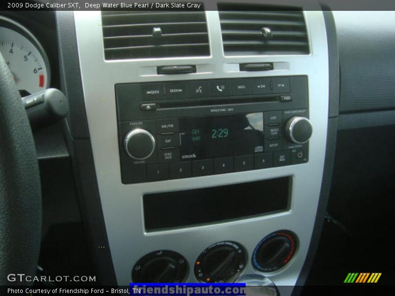 Deep Water Blue Pearl / Dark Slate Gray 2009 Dodge Caliber SXT