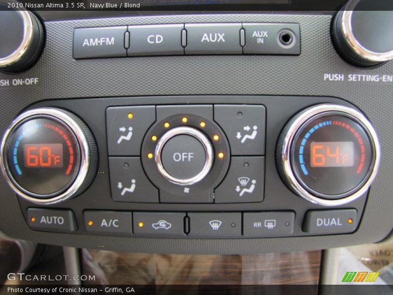 Navy Blue / Blond 2010 Nissan Altima 3.5 SR