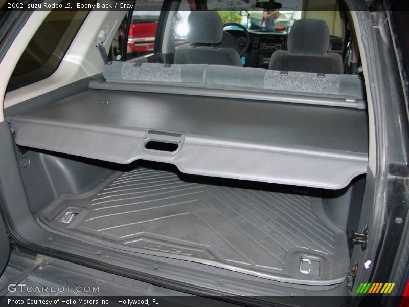 Ebony Black / Gray 2002 Isuzu Rodeo LS
