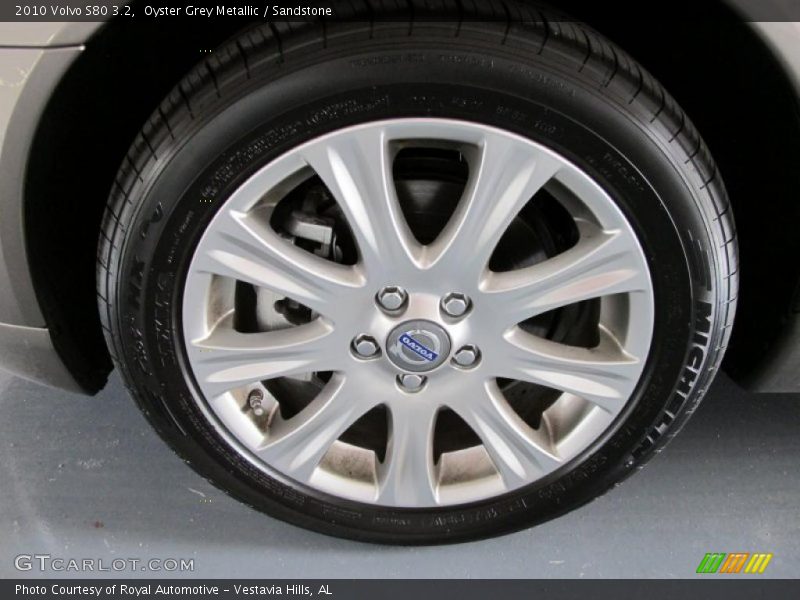 Oyster Grey Metallic / Sandstone 2010 Volvo S80 3.2