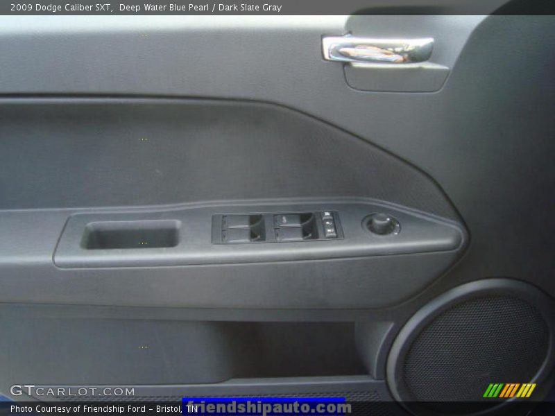 Deep Water Blue Pearl / Dark Slate Gray 2009 Dodge Caliber SXT