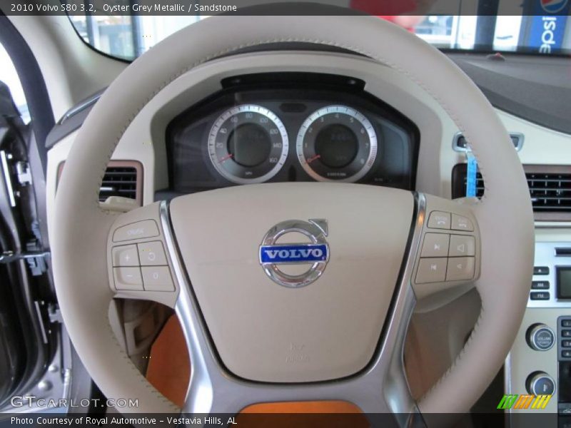 Oyster Grey Metallic / Sandstone 2010 Volvo S80 3.2
