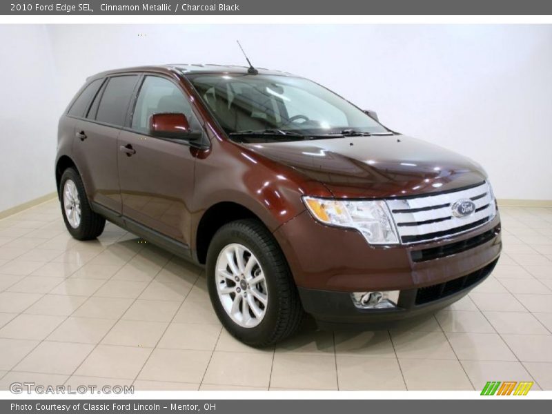 Cinnamon Metallic / Charcoal Black 2010 Ford Edge SEL