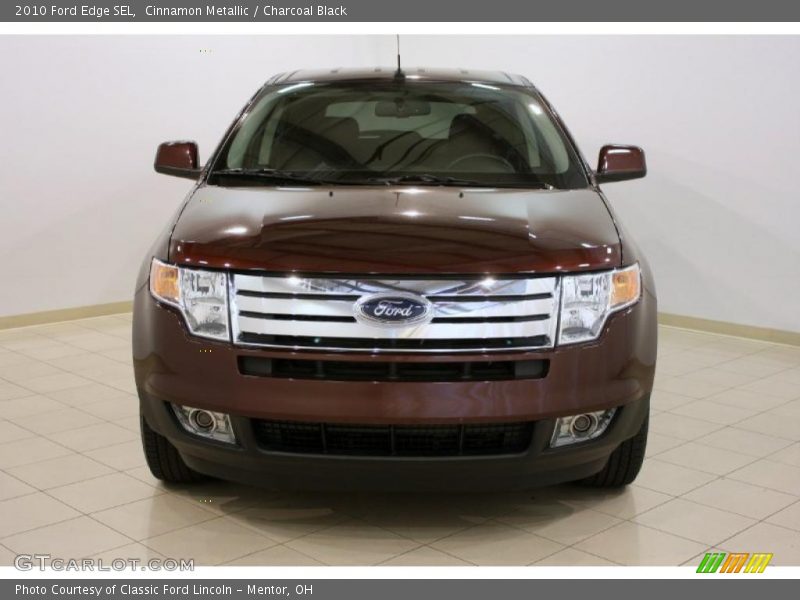 Cinnamon Metallic / Charcoal Black 2010 Ford Edge SEL