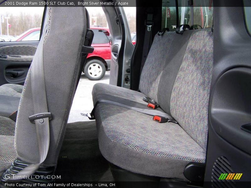 Bright Silver Metallic / Agate 2001 Dodge Ram 1500 SLT Club Cab