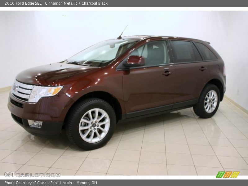 Cinnamon Metallic / Charcoal Black 2010 Ford Edge SEL