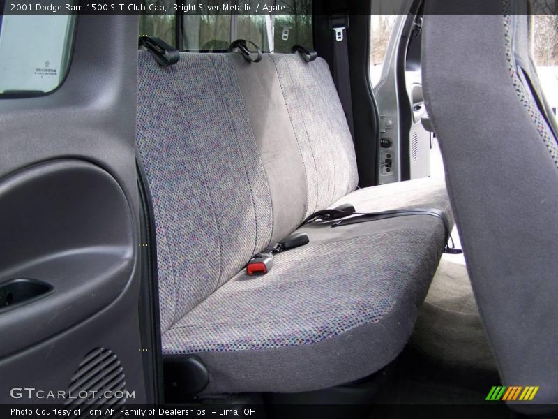 Bright Silver Metallic / Agate 2001 Dodge Ram 1500 SLT Club Cab