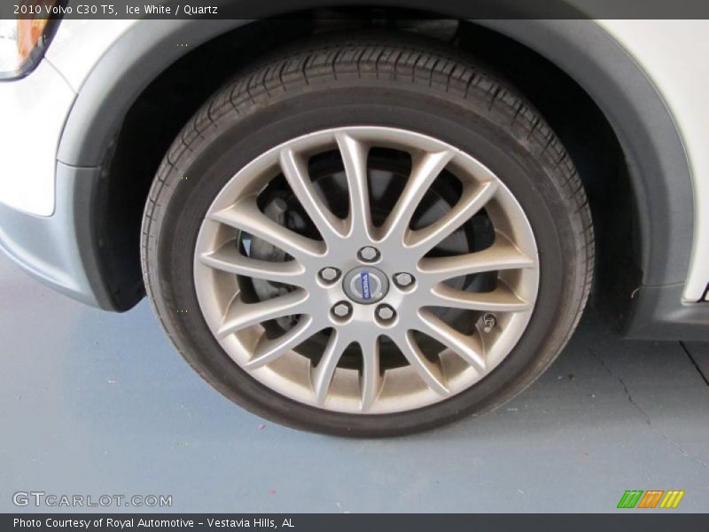 Ice White / Quartz 2010 Volvo C30 T5