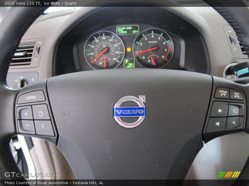 Ice White / Quartz 2010 Volvo C30 T5