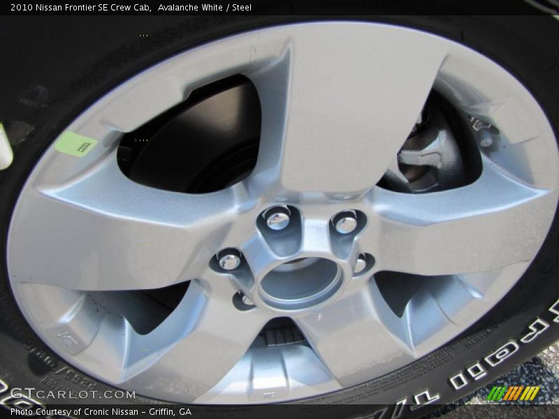 Avalanche White / Steel 2010 Nissan Frontier SE Crew Cab