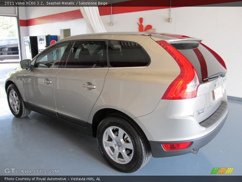 Seashell Metallic / Sandstone Beige 2011 Volvo XC60 3.2