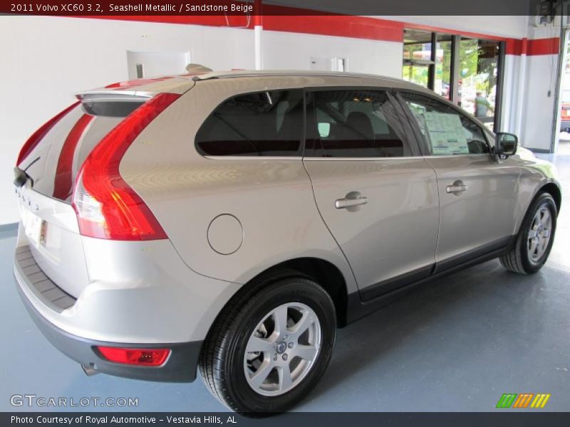 Seashell Metallic / Sandstone Beige 2011 Volvo XC60 3.2