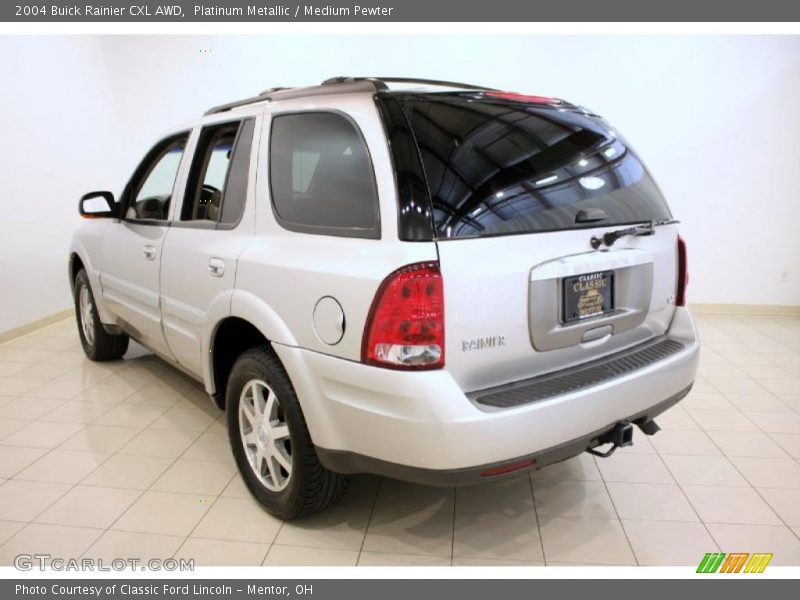 Platinum Metallic / Medium Pewter 2004 Buick Rainier CXL AWD