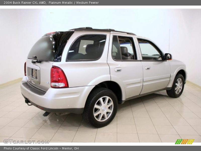 Platinum Metallic / Medium Pewter 2004 Buick Rainier CXL AWD