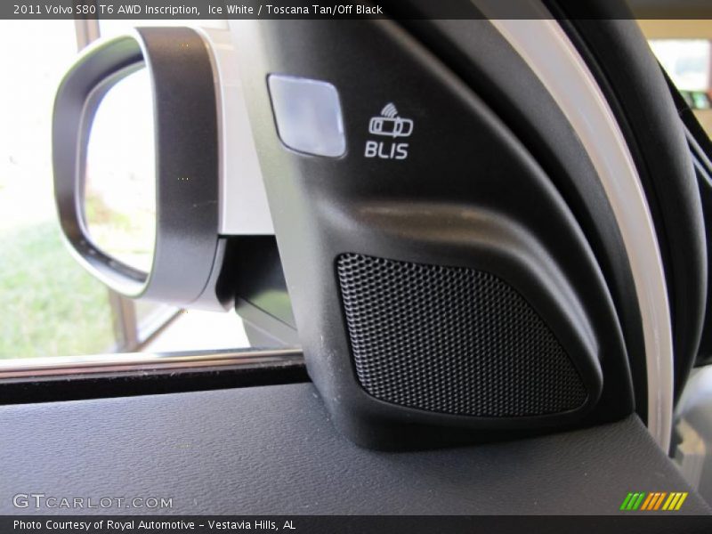 Ice White / Toscana Tan/Off Black 2011 Volvo S80 T6 AWD Inscription
