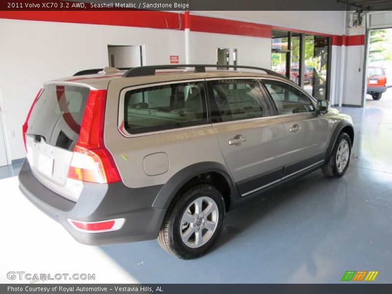 Seashell Metallic / Sandstone Beige 2011 Volvo XC70 3.2 AWD