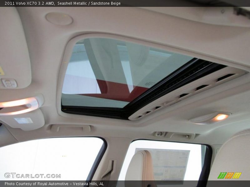 Seashell Metallic / Sandstone Beige 2011 Volvo XC70 3.2 AWD