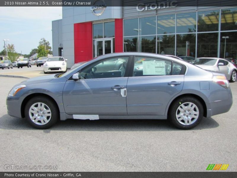 Ocean Gray / Charcoal 2010 Nissan Altima 2.5 S