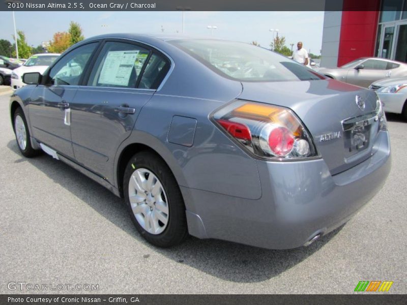 Ocean Gray / Charcoal 2010 Nissan Altima 2.5 S