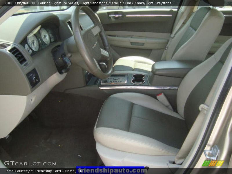 Light Sandstone Metallic / Dark Khaki/Light Graystone 2008 Chrysler 300 Touring Signature Series