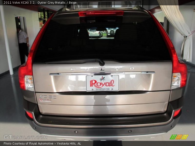 Oyster Grey Metallic / Beige 2011 Volvo XC90 3.2