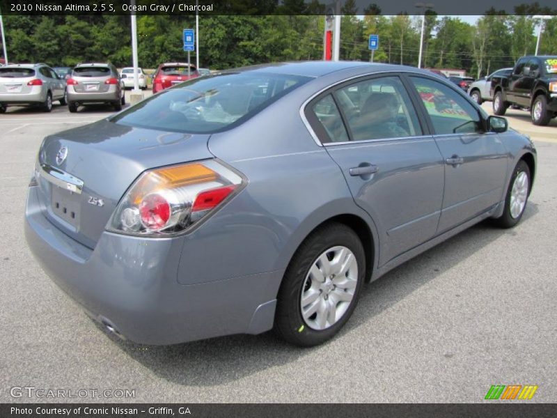 Ocean Gray / Charcoal 2010 Nissan Altima 2.5 S