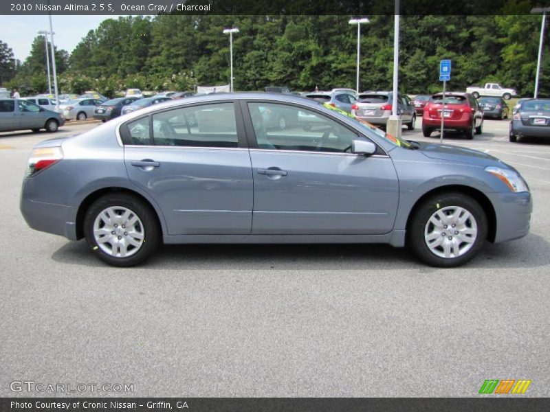 Ocean Gray / Charcoal 2010 Nissan Altima 2.5 S