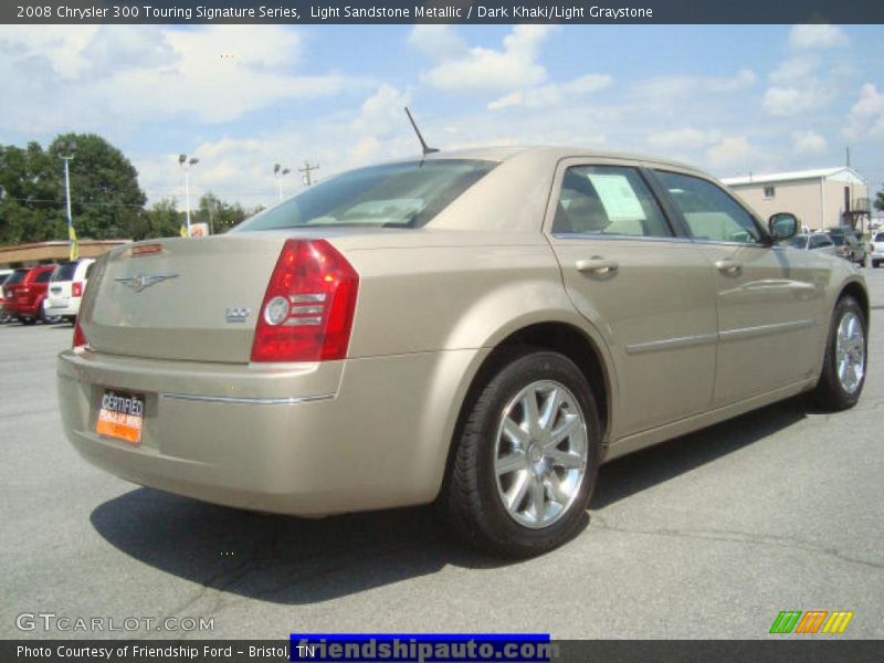 Light Sandstone Metallic / Dark Khaki/Light Graystone 2008 Chrysler 300 Touring Signature Series