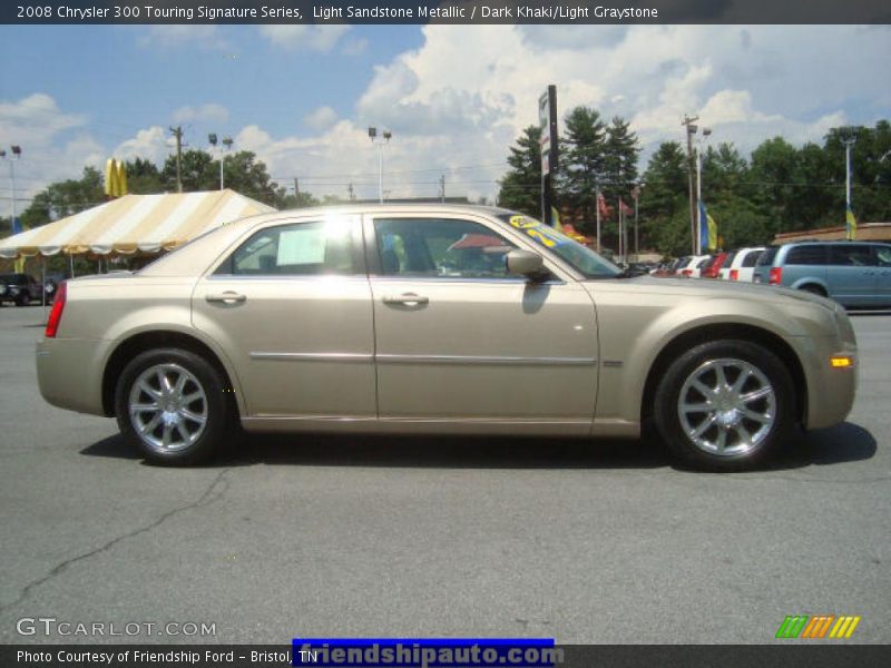 Light Sandstone Metallic / Dark Khaki/Light Graystone 2008 Chrysler 300 Touring Signature Series