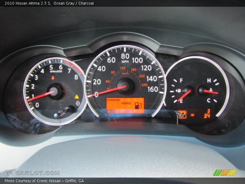 Ocean Gray / Charcoal 2010 Nissan Altima 2.5 S