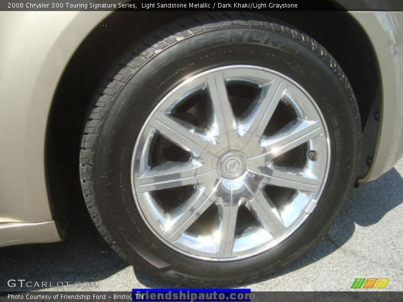 Light Sandstone Metallic / Dark Khaki/Light Graystone 2008 Chrysler 300 Touring Signature Series