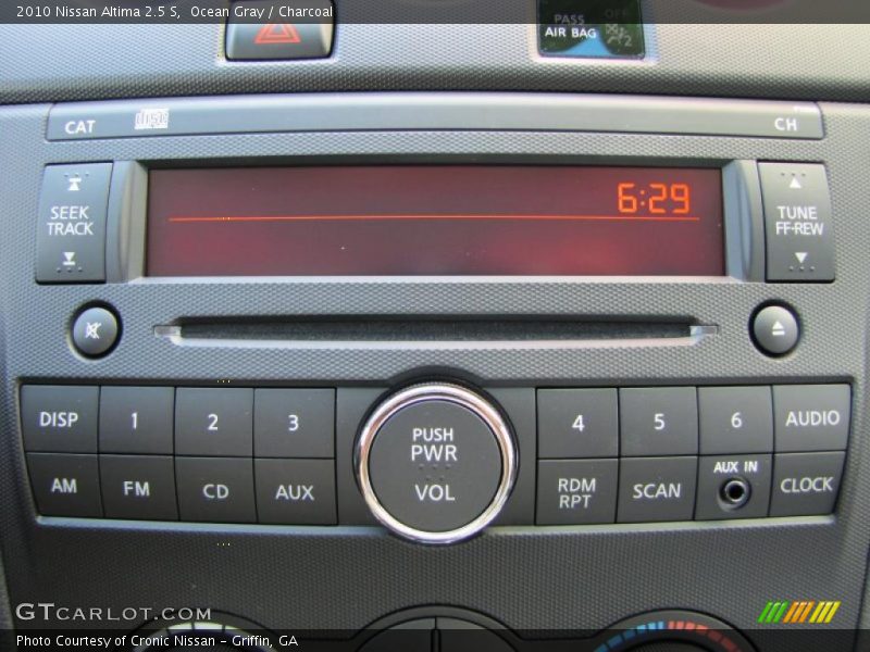 Ocean Gray / Charcoal 2010 Nissan Altima 2.5 S