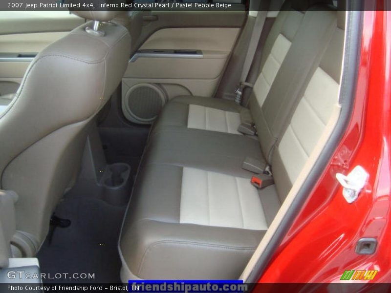 Inferno Red Crystal Pearl / Pastel Pebble Beige 2007 Jeep Patriot Limited 4x4