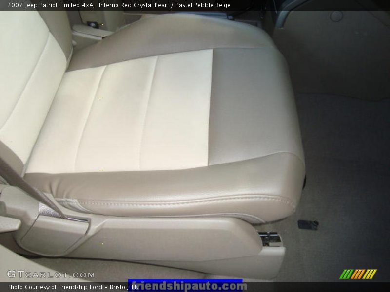 Inferno Red Crystal Pearl / Pastel Pebble Beige 2007 Jeep Patriot Limited 4x4