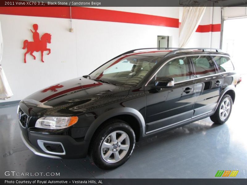 Black Stone / Sandstone Beige 2011 Volvo XC70 3.2