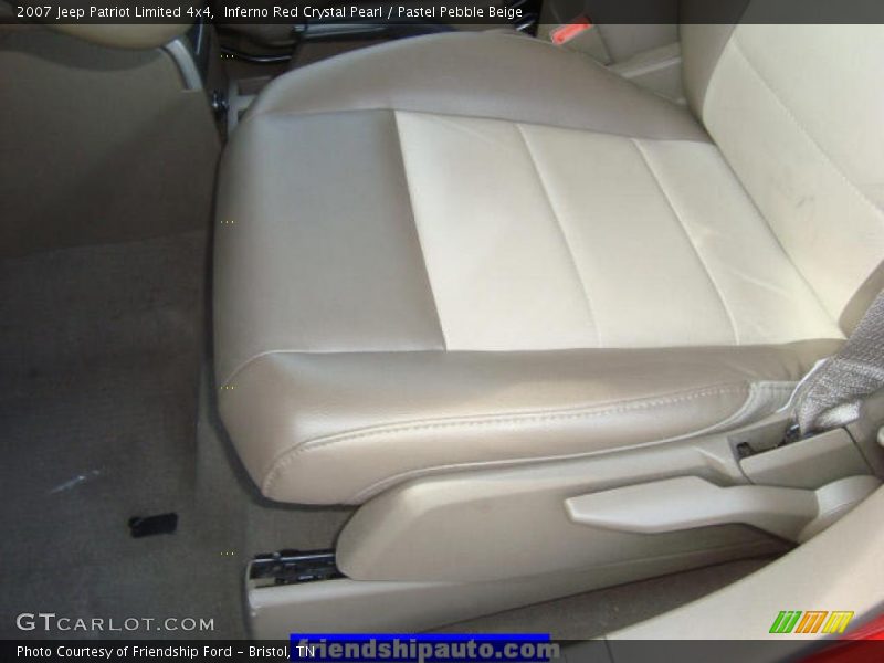 Inferno Red Crystal Pearl / Pastel Pebble Beige 2007 Jeep Patriot Limited 4x4