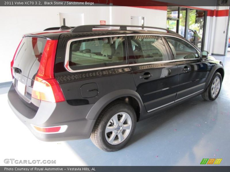 Black Stone / Sandstone Beige 2011 Volvo XC70 3.2