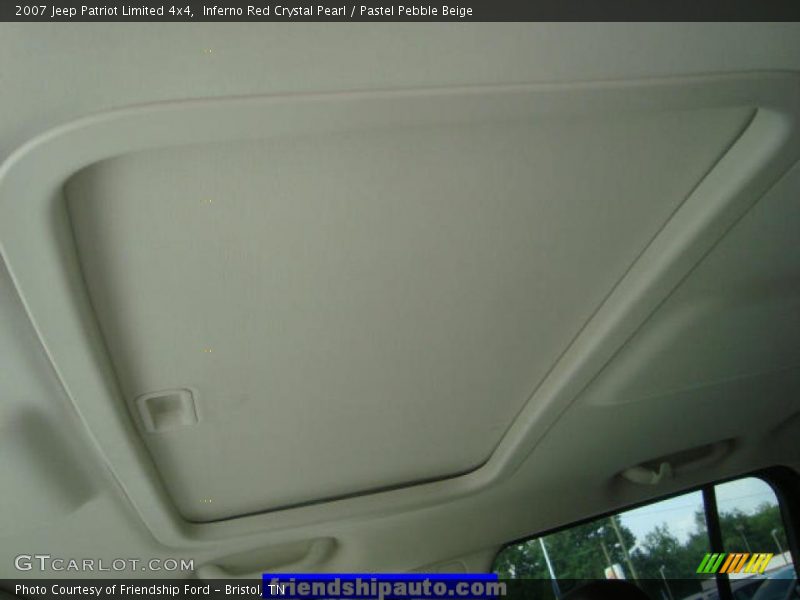 Inferno Red Crystal Pearl / Pastel Pebble Beige 2007 Jeep Patriot Limited 4x4