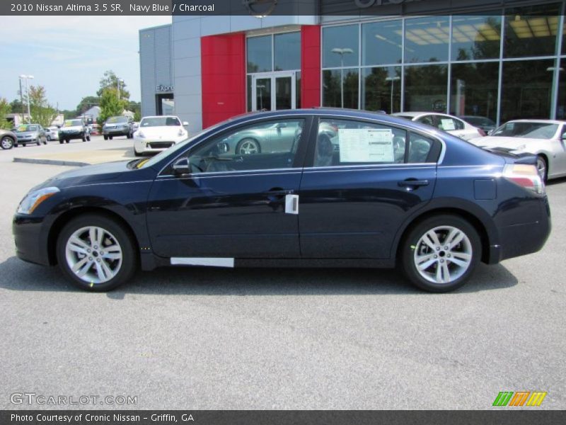 Navy Blue / Charcoal 2010 Nissan Altima 3.5 SR