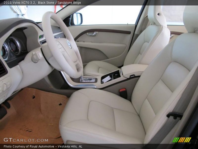 Black Stone / Sandstone Beige 2011 Volvo XC70 3.2