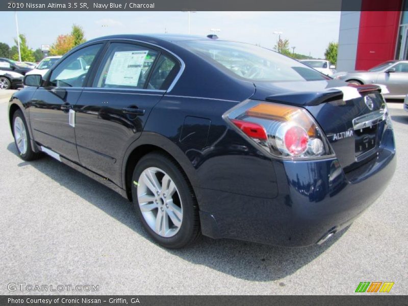 Navy Blue / Charcoal 2010 Nissan Altima 3.5 SR