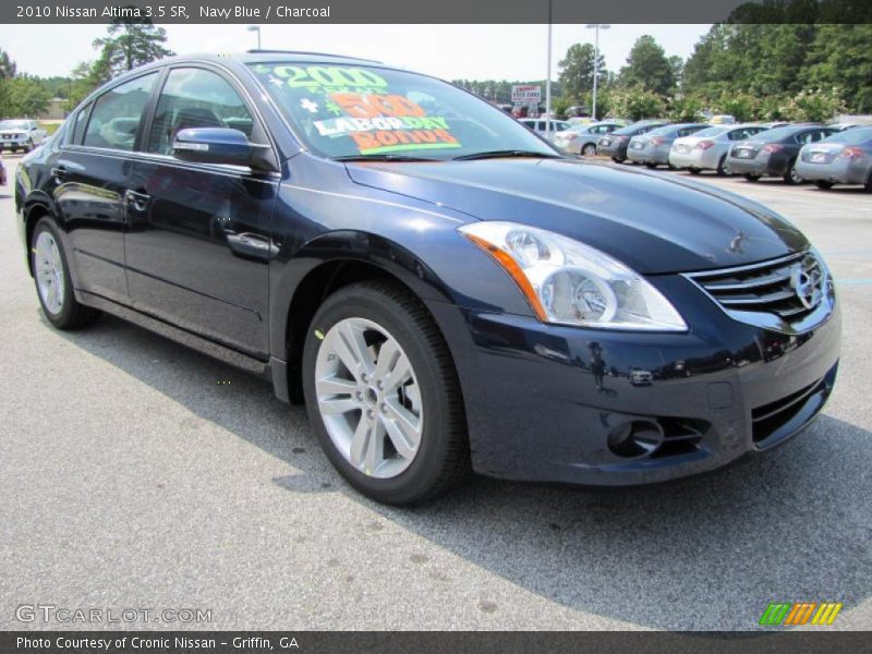 Navy Blue / Charcoal 2010 Nissan Altima 3.5 SR