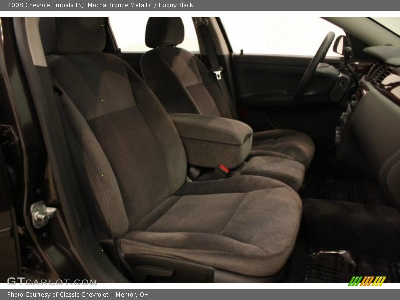 Mocha Bronze Metallic / Ebony Black 2008 Chevrolet Impala LS