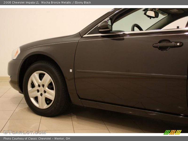 Mocha Bronze Metallic / Ebony Black 2008 Chevrolet Impala LS