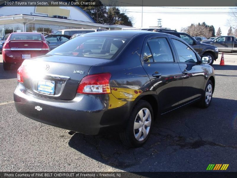 Flint Mica / Dark Charcoal 2007 Toyota Yaris Sedan