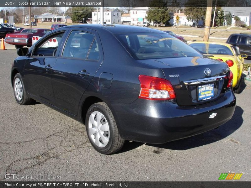 Flint Mica / Dark Charcoal 2007 Toyota Yaris Sedan