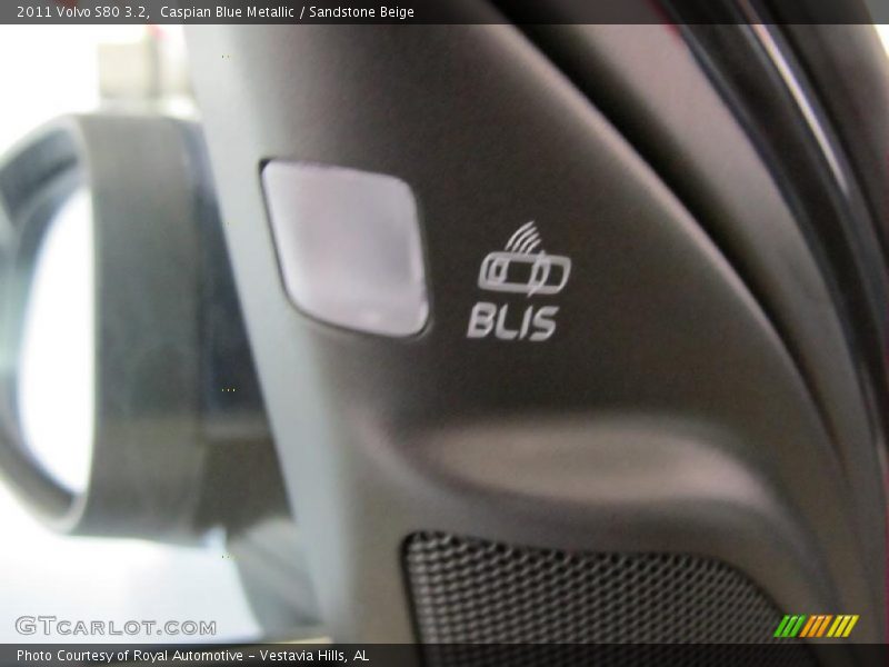 Caspian Blue Metallic / Sandstone Beige 2011 Volvo S80 3.2