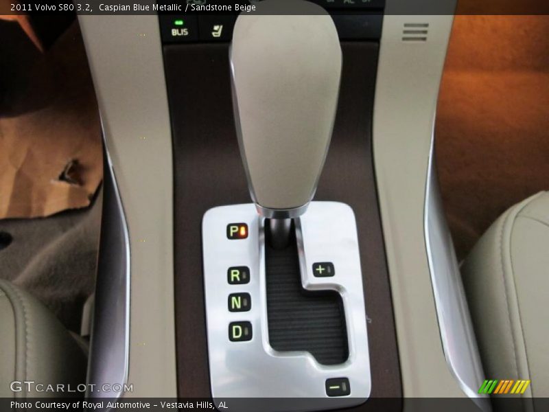 Caspian Blue Metallic / Sandstone Beige 2011 Volvo S80 3.2